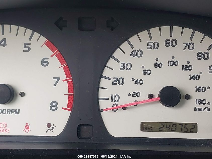 2004 Toyota Tacoma Prerunner V6 VIN: 5TEGN92N54Z325147 Lot: 39687075