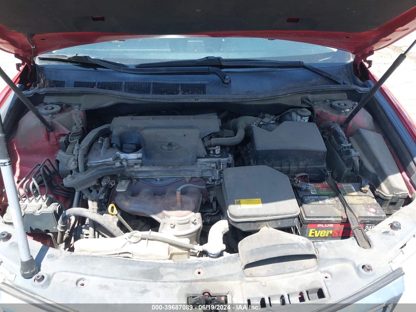 2012 Toyota Camry Se/Le/Xle VIN: 4T1BF1FK2CU530582 Lot: 39687089