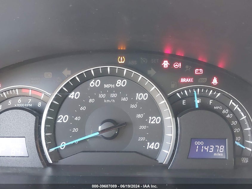 2012 Toyota Camry Se/Le/Xle VIN: 4T1BF1FK2CU530582 Lot: 39687089