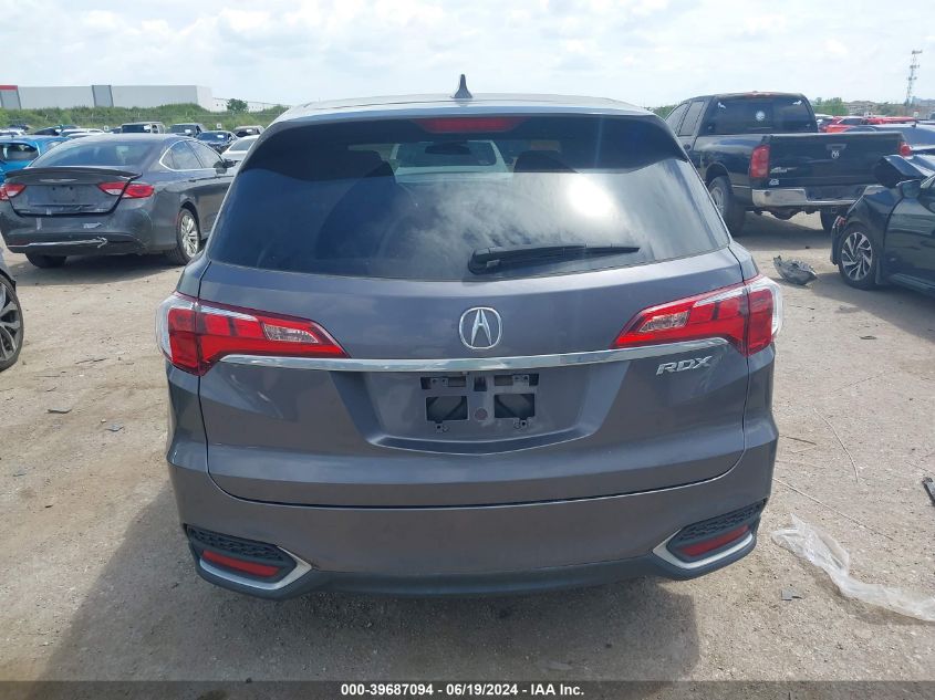 2018 Acura Rdx VIN: 5J8TB3H3XJL011810 Lot: 39687094