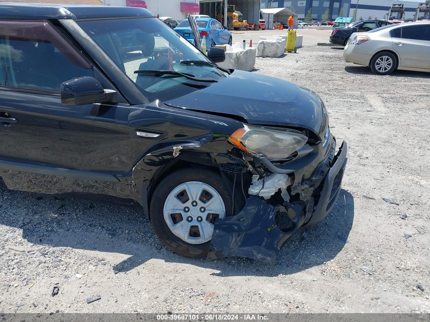 2013 Kia Soul VIN: KNDJT2A57D7603848 Lot: 39687101