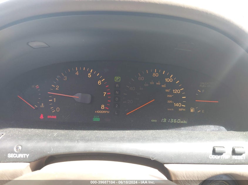 1996 Lexus Es 300 VIN: JT8BF12G8T0159827 Lot: 39687104