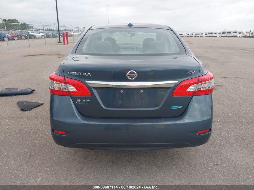 2013 Nissan Sentra Sv VIN: 3N1AB7AP1DL651961 Lot: 39687114