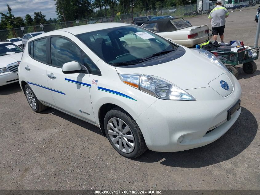 2017 Nissan Leaf S VIN: 1N4BZ0CP0HC311029 Lot: 39687127