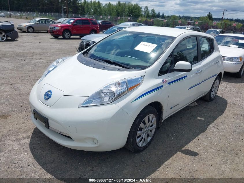 2017 Nissan Leaf S VIN: 1N4BZ0CP0HC311029 Lot: 39687127