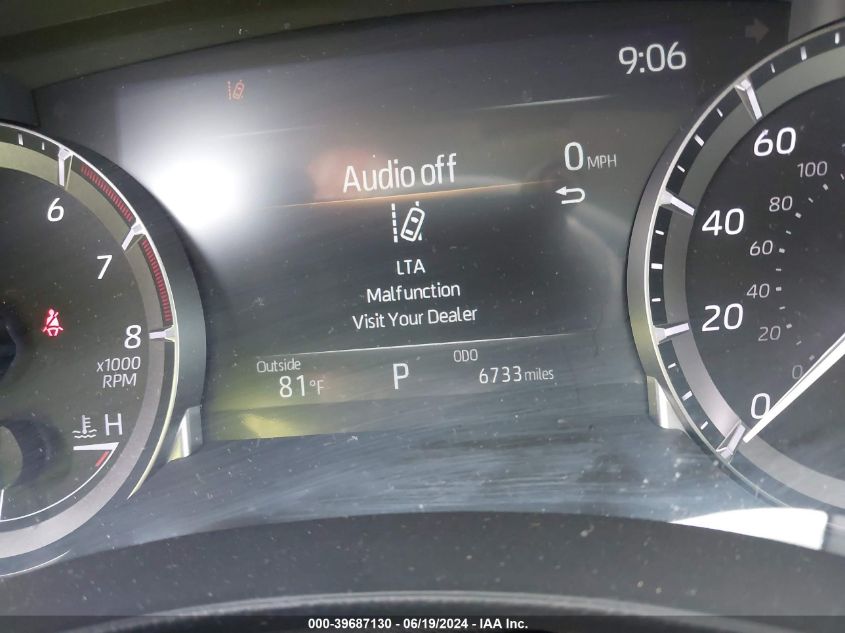 2024 Toyota Highlander Le VIN: 5TDKDRBH3RS535726 Lot: 39687130