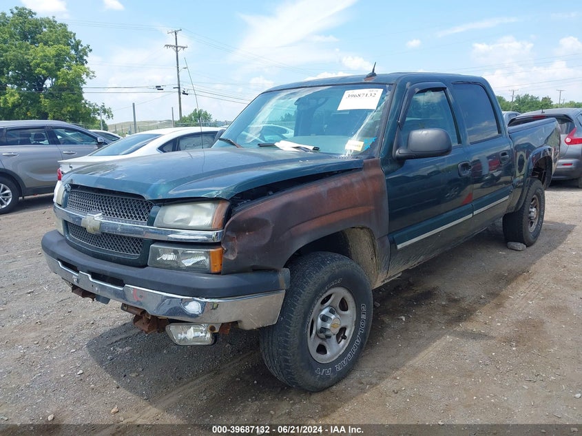 2004 Chevrolet Silverado 1500 Z71 VIN: 2GCEK13T641315763 Lot: 39687132