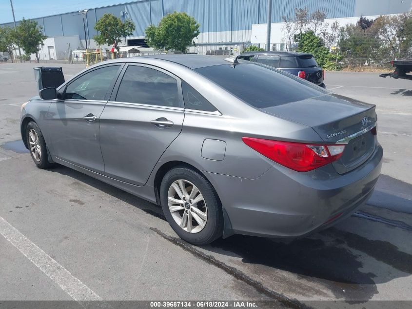 2012 Hyundai Sonata Gls VIN: 5NPEB4AC1CH423242 Lot: 39687134