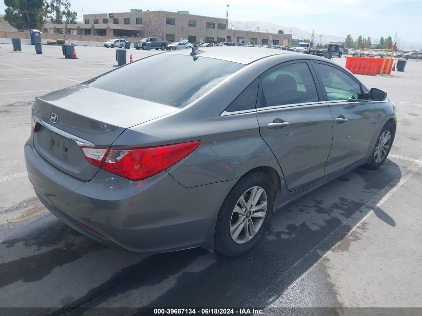 2012 Hyundai Sonata Gls VIN: 5NPEB4AC1CH423242 Lot: 39687134