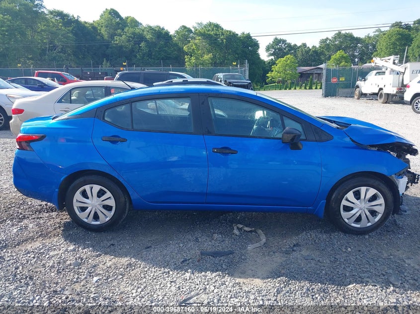 2024 Nissan Versa 1.6 S VIN: 3N1CN8DV0RL873477 Lot: 39687160