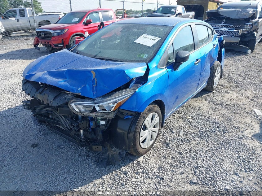 2024 Nissan Versa 1.6 S VIN: 3N1CN8DV0RL873477 Lot: 39687160