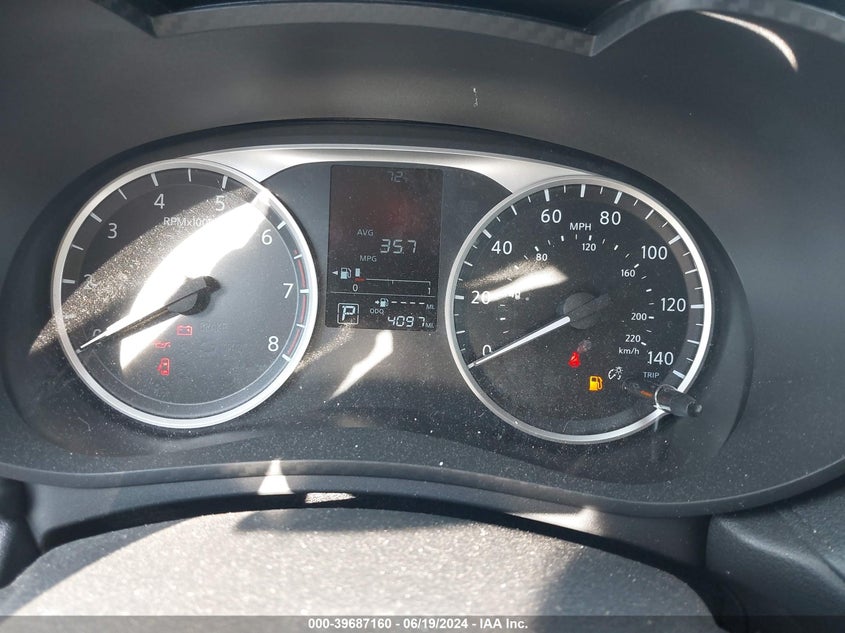 2024 Nissan Versa 1.6 S VIN: 3N1CN8DV0RL873477 Lot: 39687160