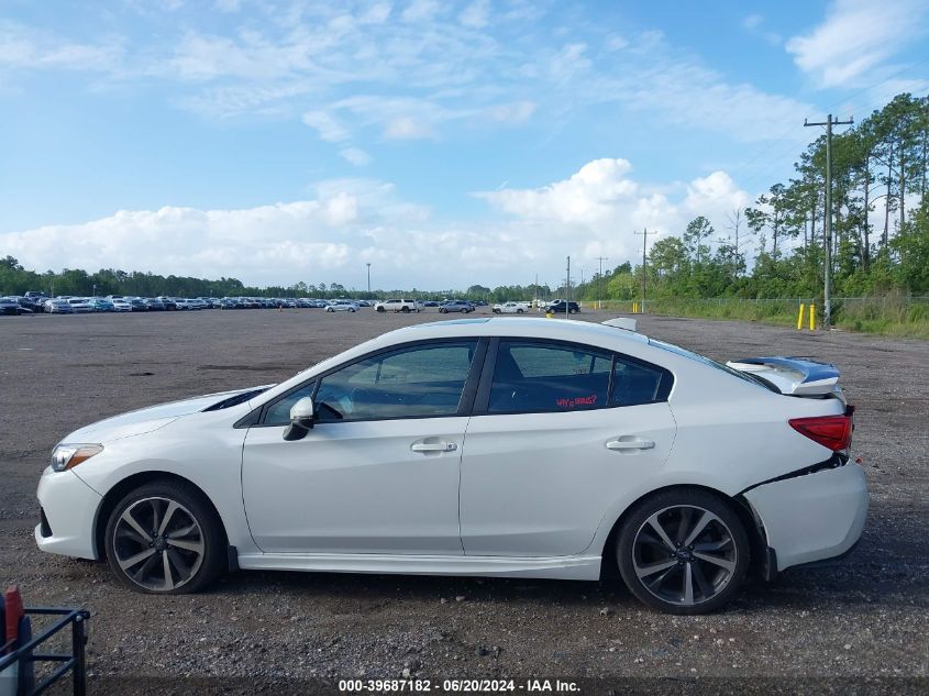 2022 SUBARU IMPREZA SPORT - 4S3GKAM67N3602591