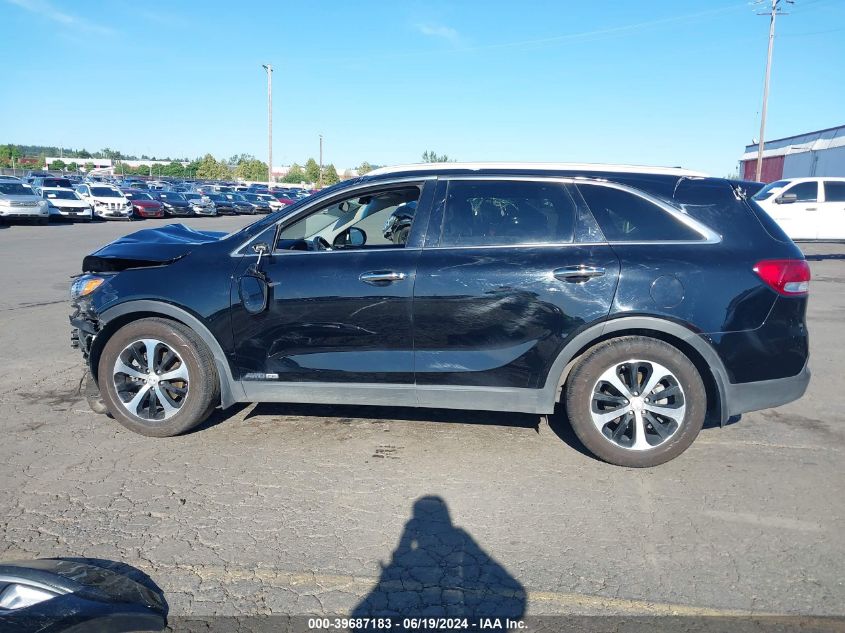 2018 Kia Sorento 3.3L Ex VIN: 5XYPHDA52JG374453 Lot: 39687183