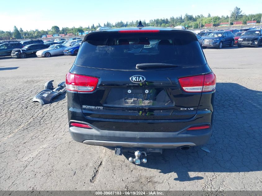 2018 Kia Sorento 3.3L Ex VIN: 5XYPHDA52JG374453 Lot: 39687183