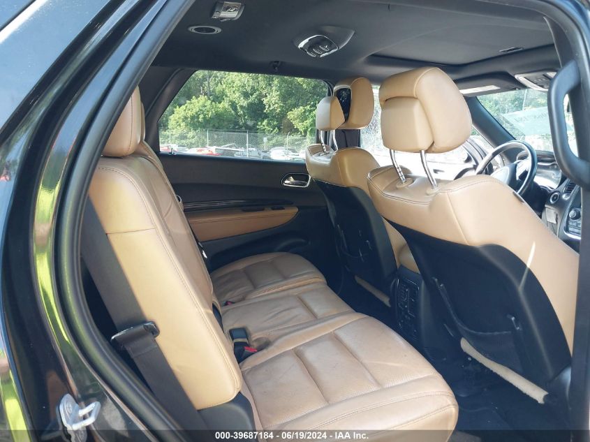 2014 Dodge Durango Citadel VIN: 1C4RDHEG1EC358052 Lot: 39687184