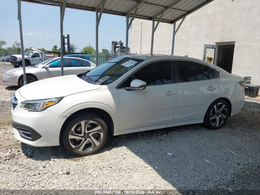 2022 Subaru Legacy Limited VIN: 4S3BWAN60N3027876 Lot: 39687188