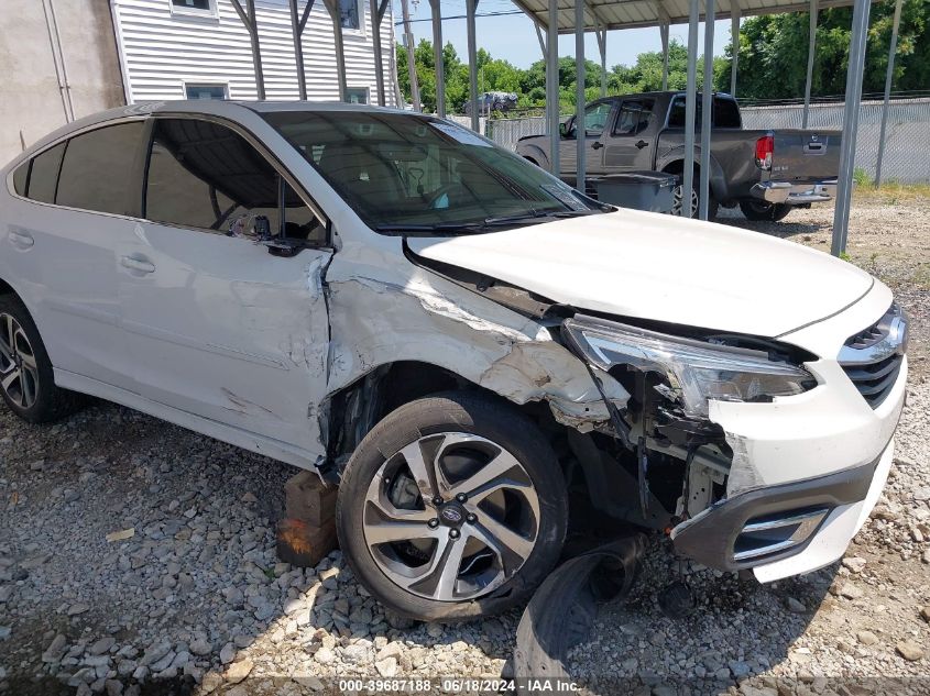 2022 Subaru Legacy Limited VIN: 4S3BWAN60N3027876 Lot: 39687188