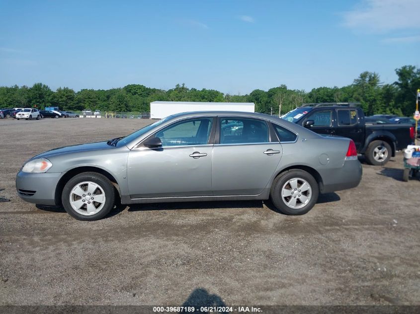 2008 Chevrolet Impala Lt VIN: 2G1WT58N989101661 Lot: 39687189