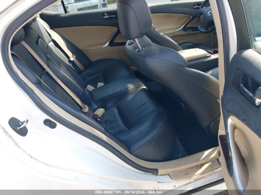 2007 Lexus Is 250 VIN: JTHBK262472029389 Lot: 39687191