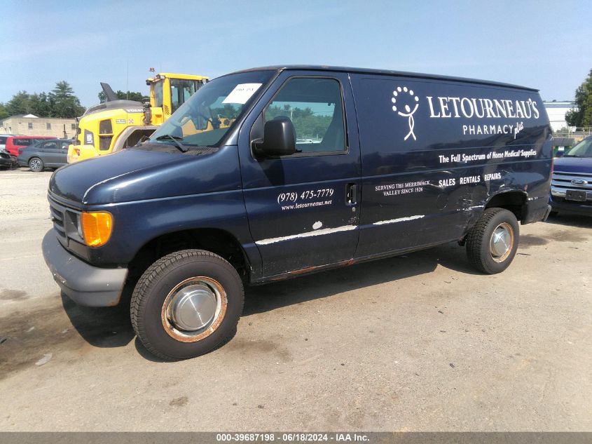 2006 Ford E-250 Commercial/Recreational VIN: 1FTNE24L86HA35628 Lot: 39687198