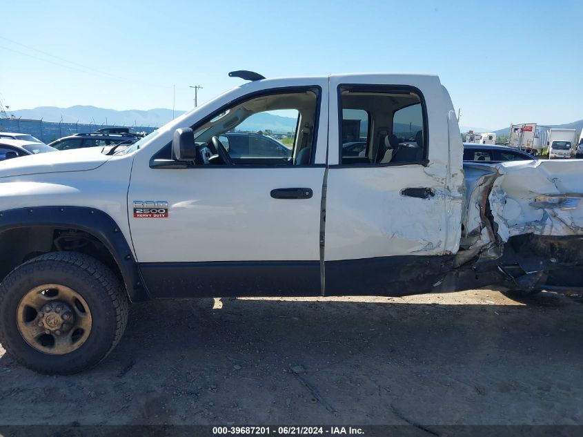 2007 Dodge Ram 2500 Slt/Sport VIN: 3D7KS28D77G750366 Lot: 39687201