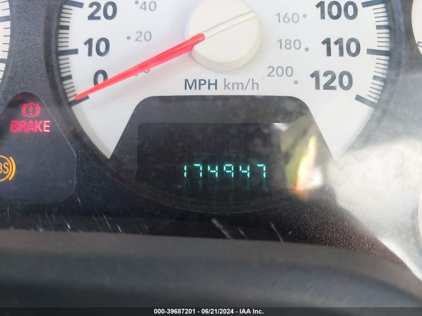 2007 Dodge Ram 2500 Slt/Sport VIN: 3D7KS28D77G750366 Lot: 39687201