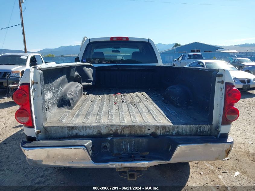 2007 Dodge Ram 2500 Slt/Sport VIN: 3D7KS28D77G750366 Lot: 39687201