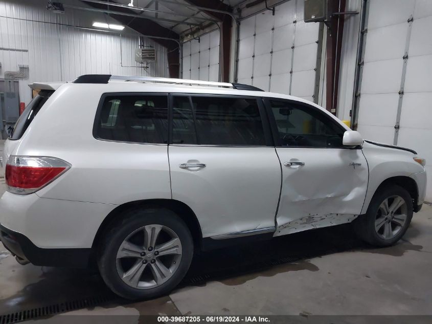 2012 Toyota Highlander Limited VIN: 5TDDK3EH7CS164102 Lot: 39687205