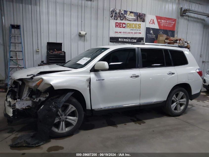 2012 Toyota Highlander Limited VIN: 5TDDK3EH7CS164102 Lot: 39687205