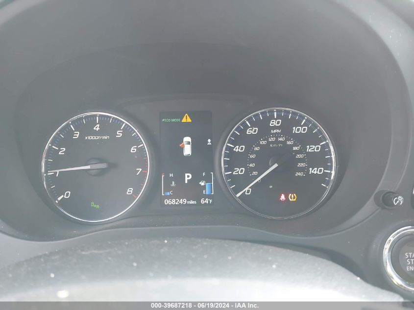 2020 Mitsubishi Outlander Se/Sel/Le VIN: JA4AD3A3XLJ000423 Lot: 39687218