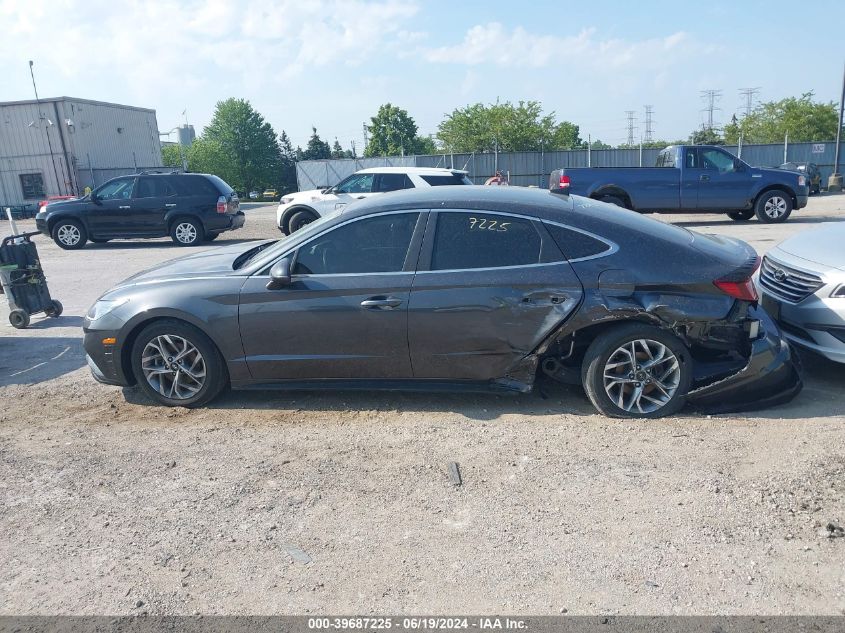 2020 Hyundai Sonata Sel VIN: 5NPEF4JA7LH025469 Lot: 39687225