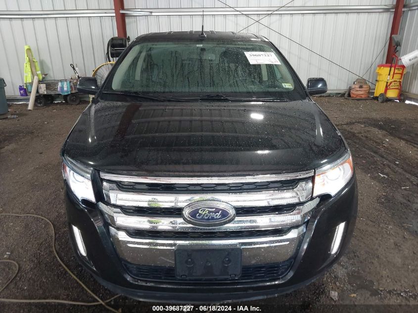 2012 Ford Edge Sel VIN: 2FMDK3J98CBA92127 Lot: 39687227