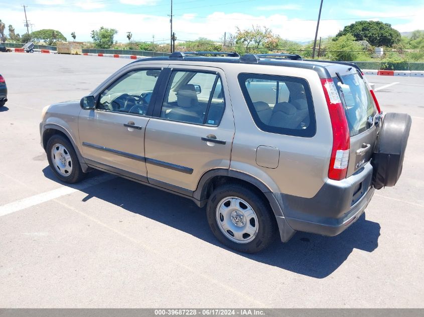 2005 Honda Cr-V Lx VIN: JHLRD685X5C012891 Lot: 39687228