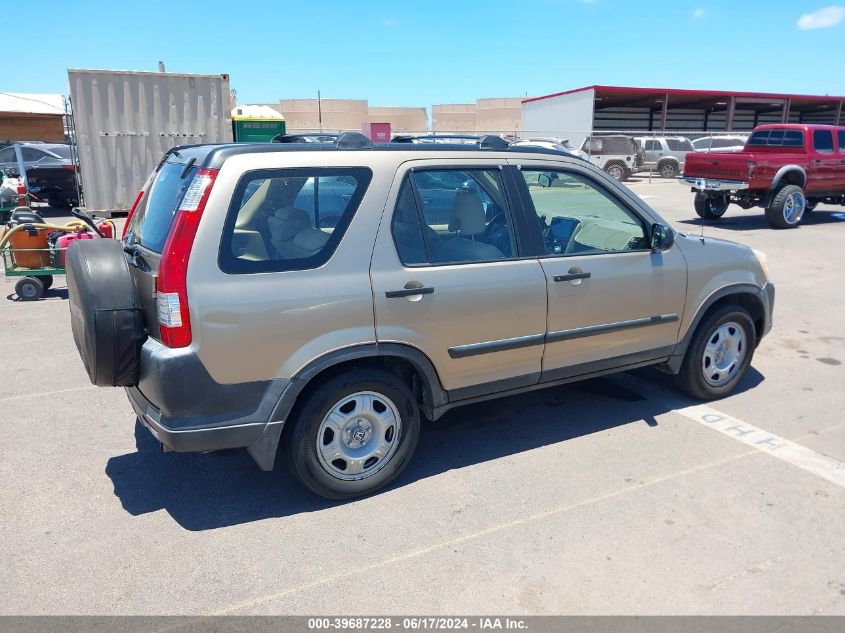 2005 Honda Cr-V Lx VIN: JHLRD685X5C012891 Lot: 39687228