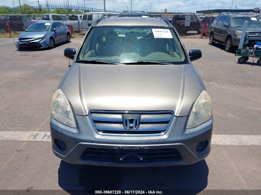 2005 Honda Cr-V Lx VIN: JHLRD685X5C012891 Lot: 39687228