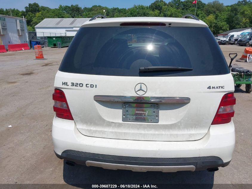2007 Mercedes-Benz Ml 320 Cdi 4Matic VIN: 4JGBB22E37A201303 Lot: 39687229