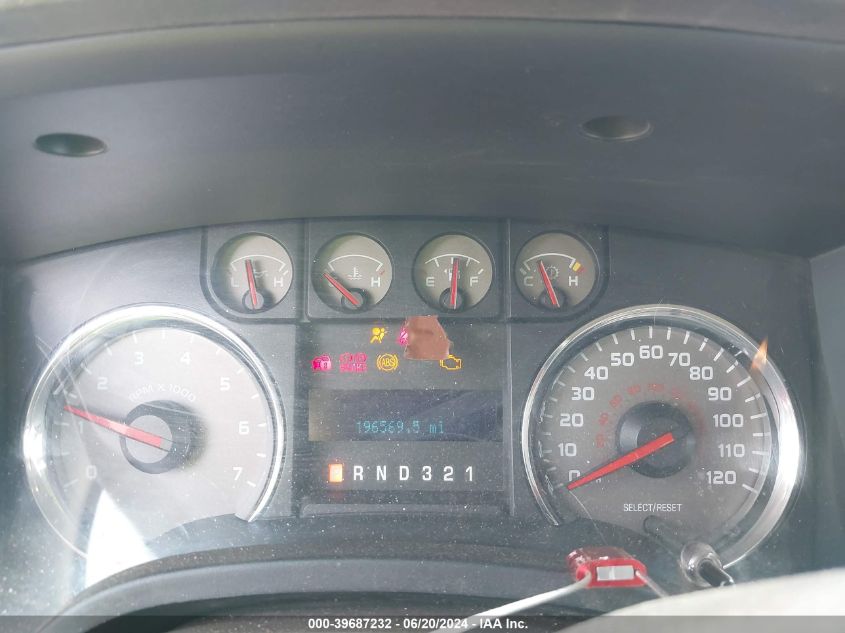 2009 Ford F-150 Stx/Xl/Xlt VIN: 1FTRX12839FA31474 Lot: 39687232