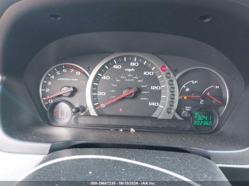 2005 Honda Pilot Ex VIN: 2HKYF184X5H536348 Lot: 39687235