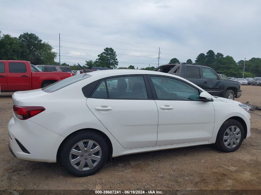 2023 Kia Rio Lx/S VIN: 3KPA24AD3PE615845 Lot: 39687241