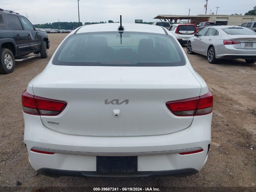 2023 Kia Rio Lx/S VIN: 3KPA24AD3PE615845 Lot: 39687241