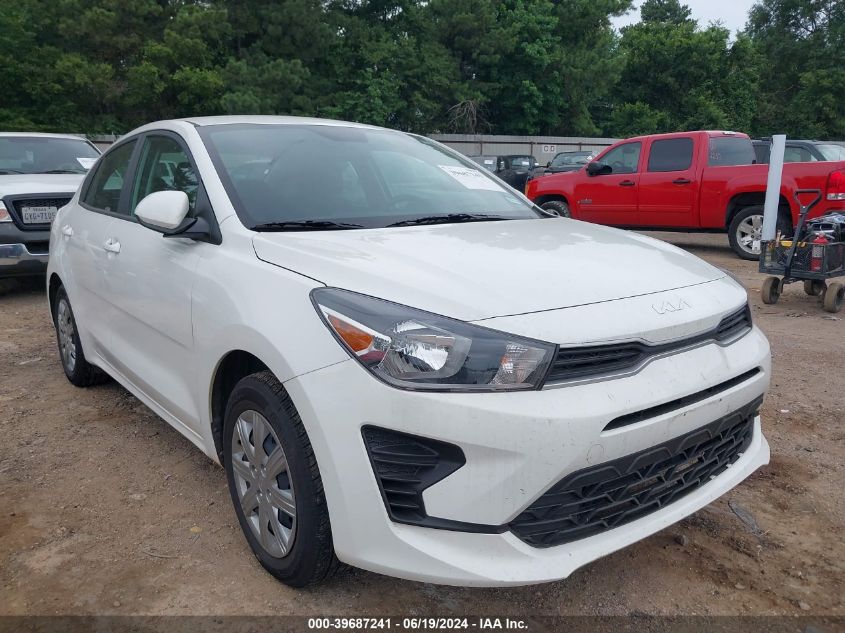 2023 Kia Rio Lx/S VIN: 3KPA24AD3PE615845 Lot: 39687241