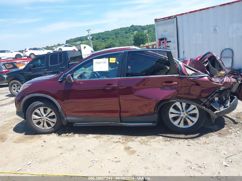 2013 Honda Cr-V Ex-L VIN: 5J6RM4H71DL000432 Lot: 39687243