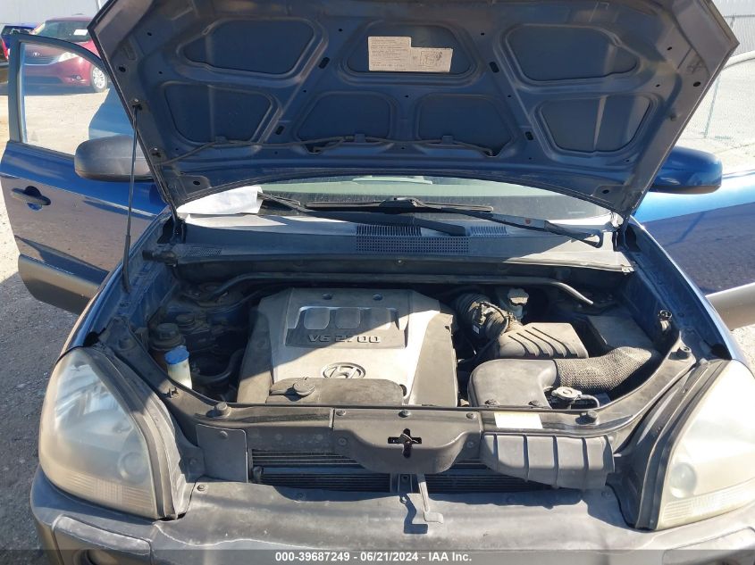 2006 Hyundai Tucson Gls/Limited VIN: KM8JN12D56U288428 Lot: 39687249