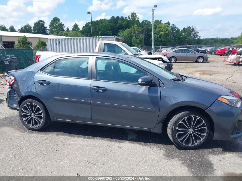 2014 Toyota Corolla S Plus VIN: 2T1BURHE2EC212834 Lot: 39687262