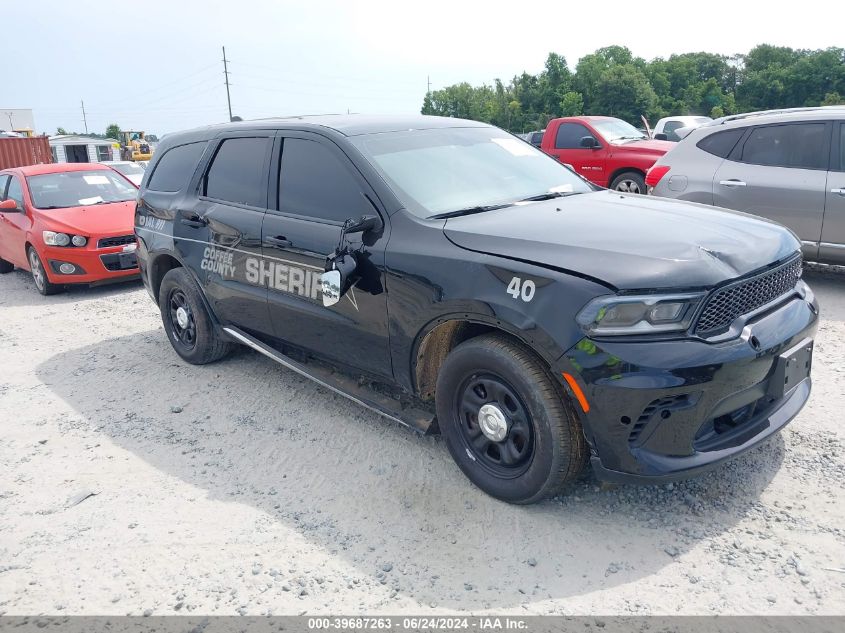 2023 Dodge Durango Pursuit Awd VIN: 1C4SDJFT1PC692427 Lot: 39687263