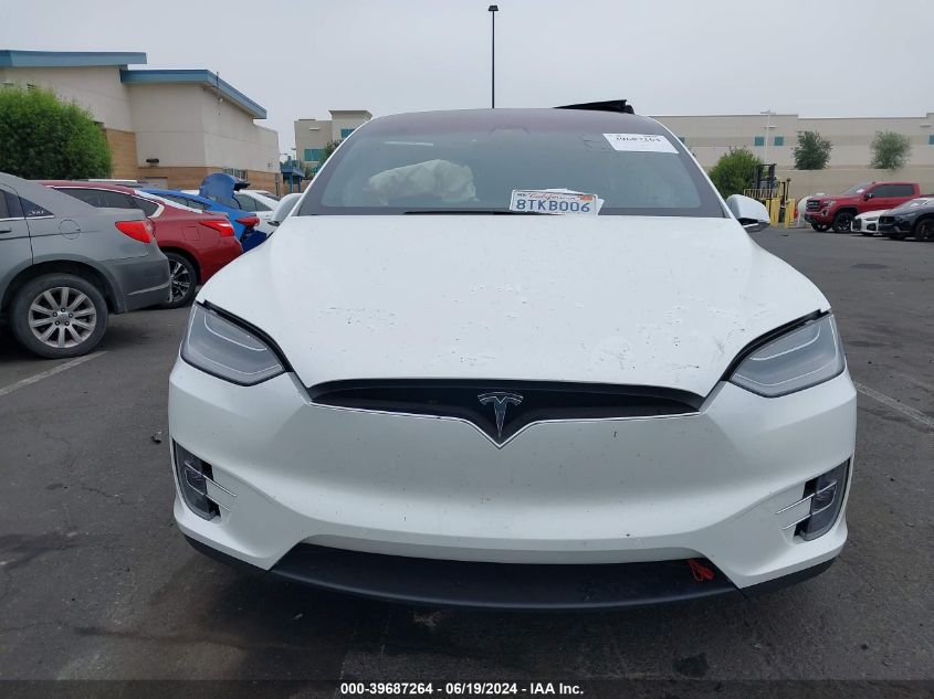 2021 Tesla Model X VIN: 5YJXCBE21MF320351 Lot: 39687264