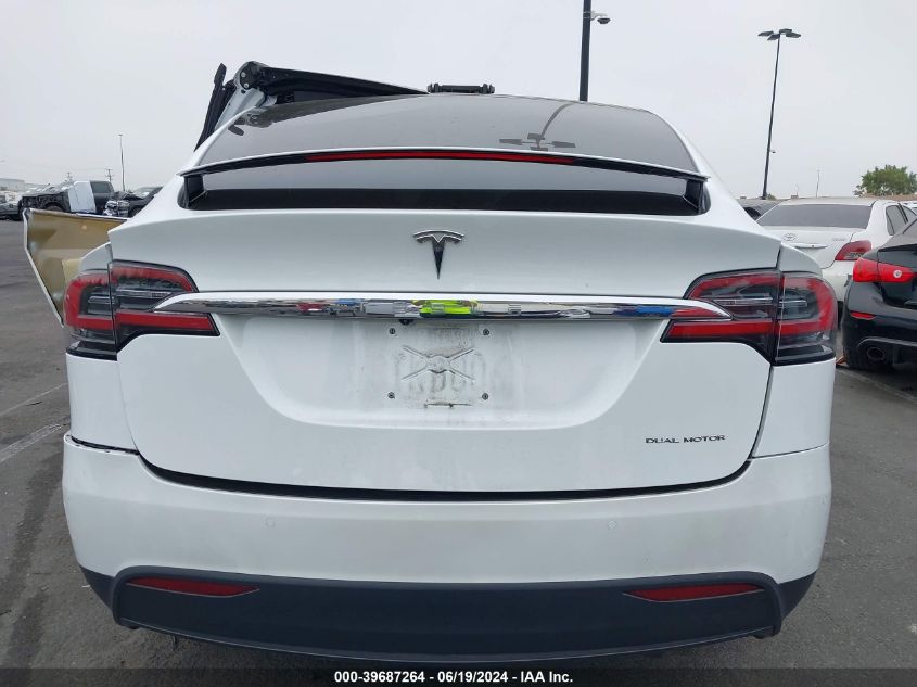 2021 Tesla Model X VIN: 5YJXCBE21MF320351 Lot: 39687264