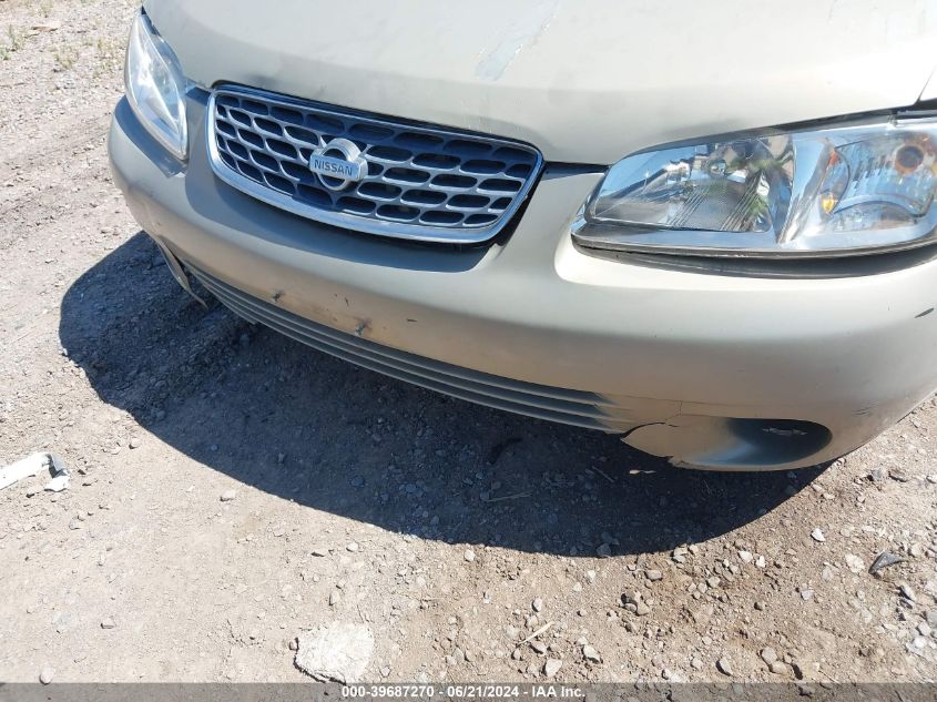 2000 Nissan Sentra Gxe/Xe VIN: 3N1CB51D7YL324327 Lot: 39687270