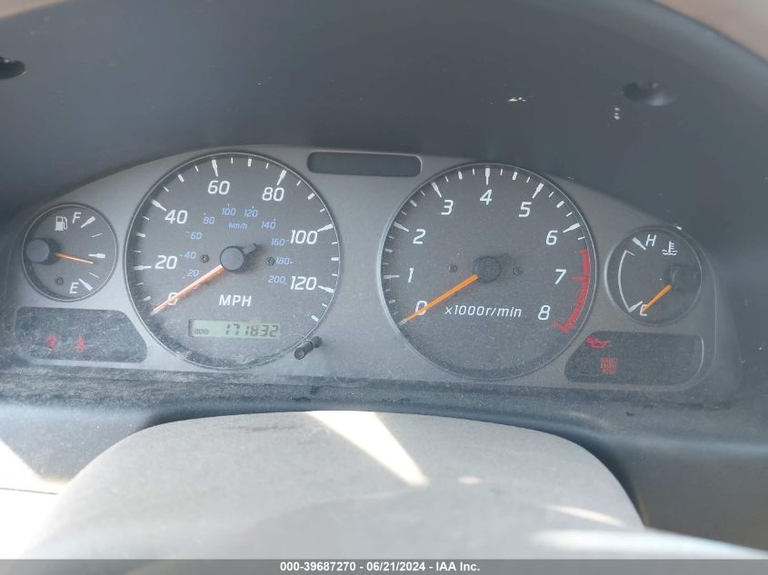 2000 Nissan Sentra Gxe/Xe VIN: 3N1CB51D7YL324327 Lot: 39687270